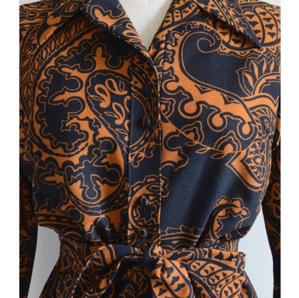 Vintage 1960's-70's Lanvin Dress - Picture 4 of 5